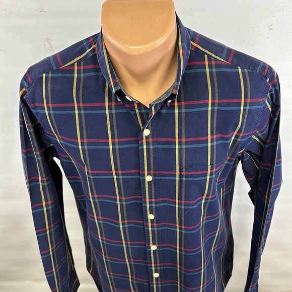 J. Crew long sleeve button down collar shirt.  M - Picture 3 of 7